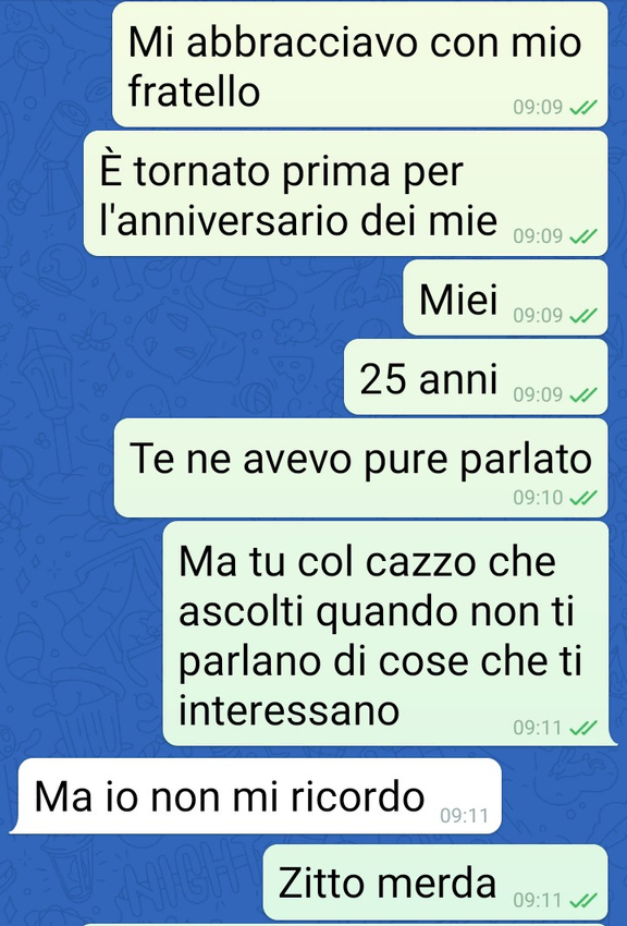 Il tradimento immaginario
