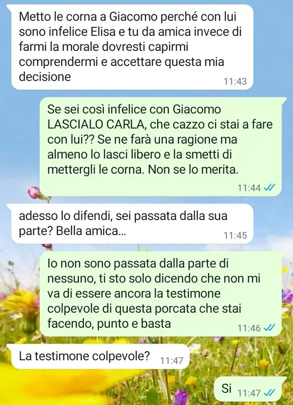 La bugia di Carla