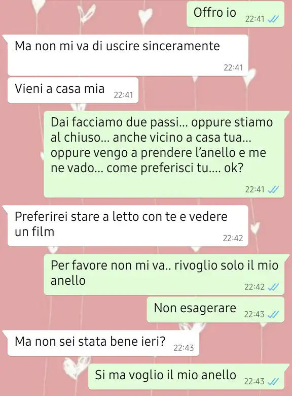 Il ricatto dell'anello