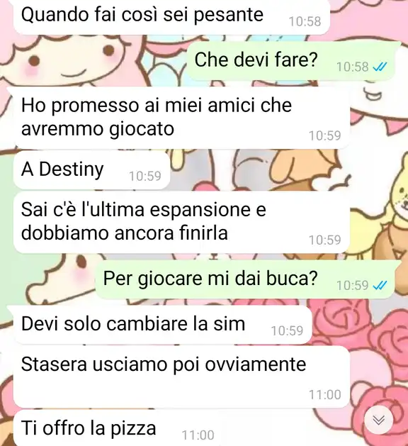 Un tradimento ammesso