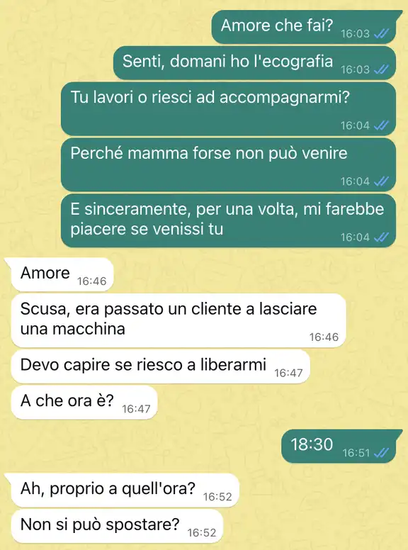 Un futuro padre assente