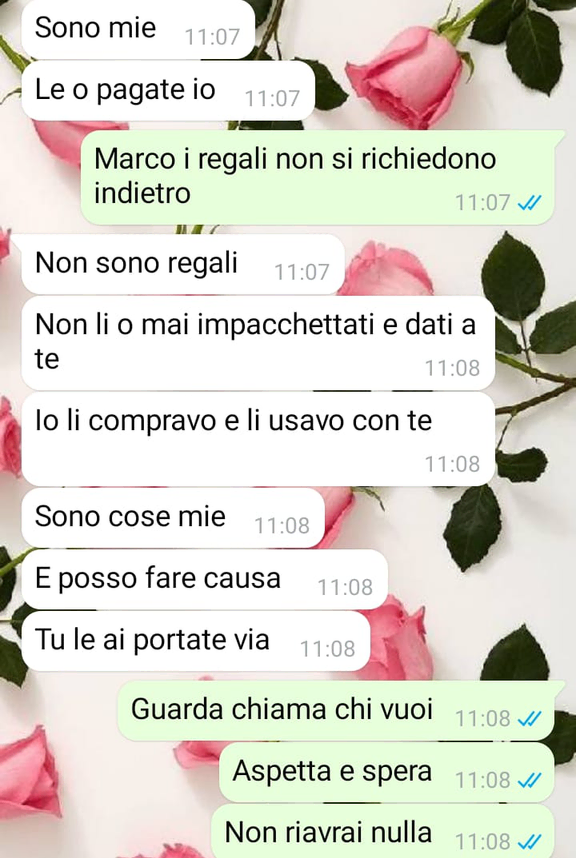 L’ex di paese
