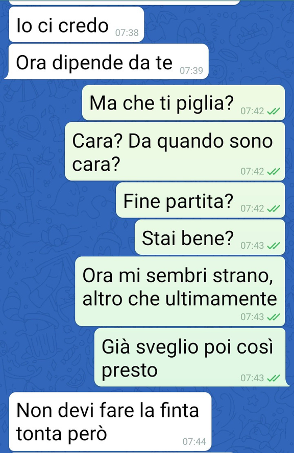 Il tradimento immaginario