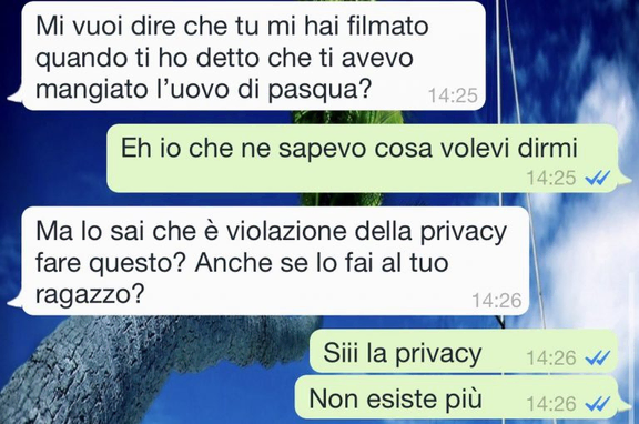 Forse non volevo prendere una pausa