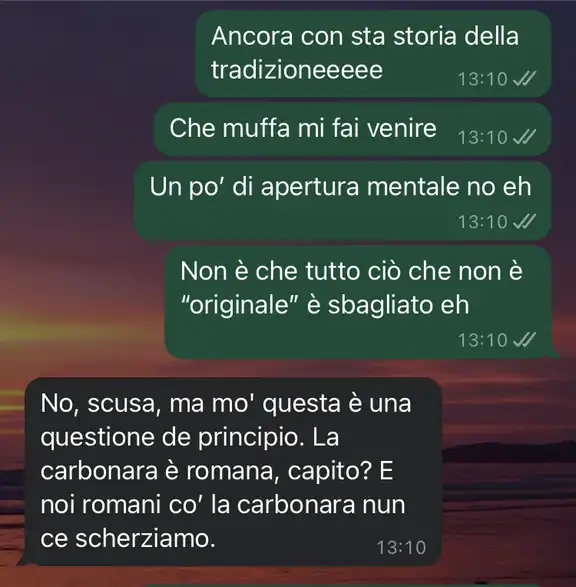 La carbonara vegana