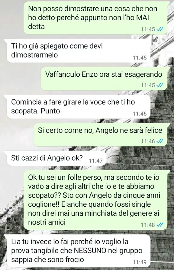 il costume sbagliato