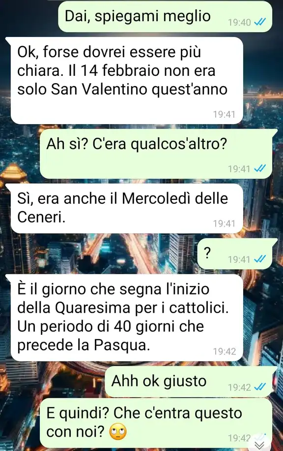 La rinuncia pasquale
