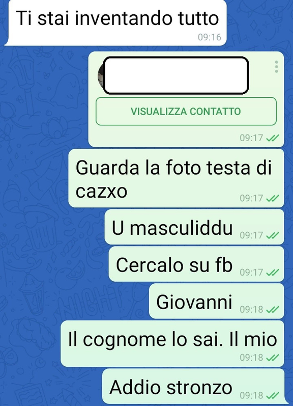 Il tradimento immaginario