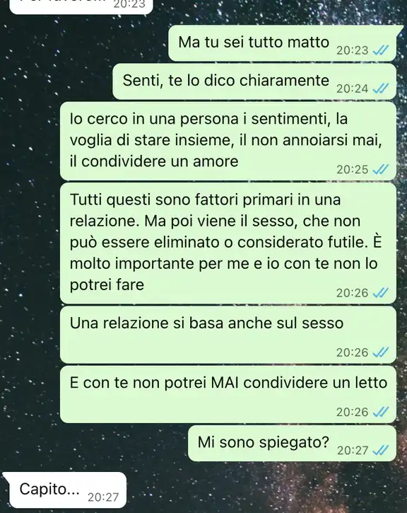 Una sorpresa non gradita