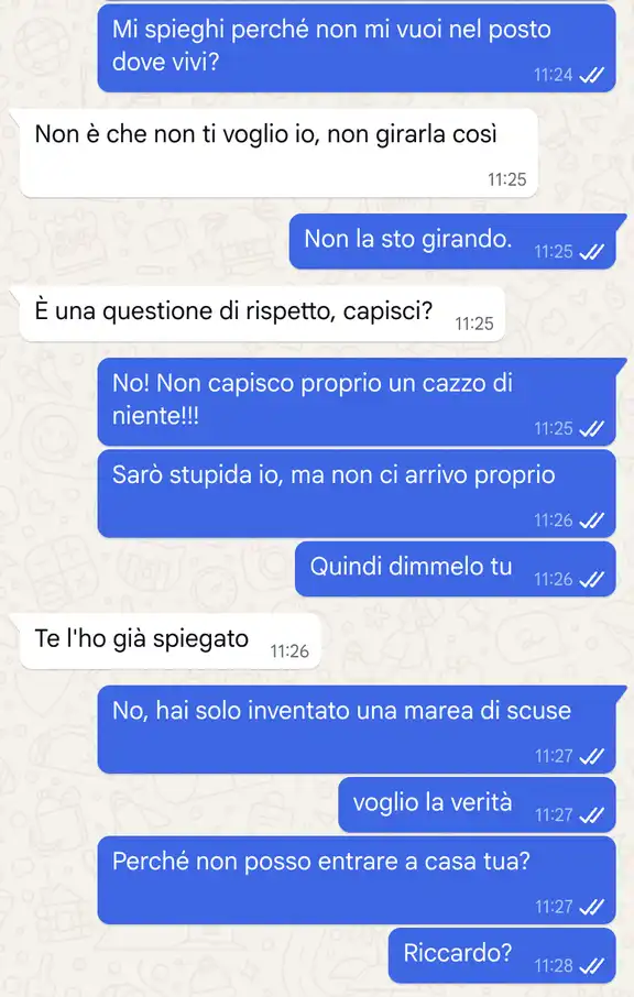 La 'ex' coinquilina