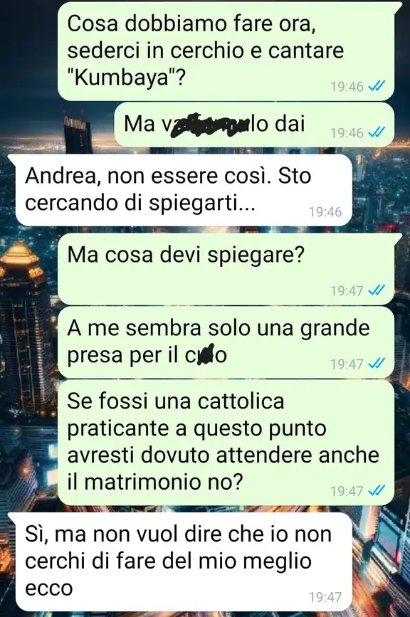 La rinuncia pasquale
