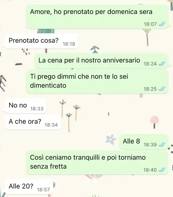 L'anniversario o la partita