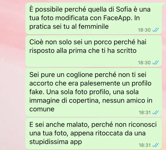 Una ragazza familiare