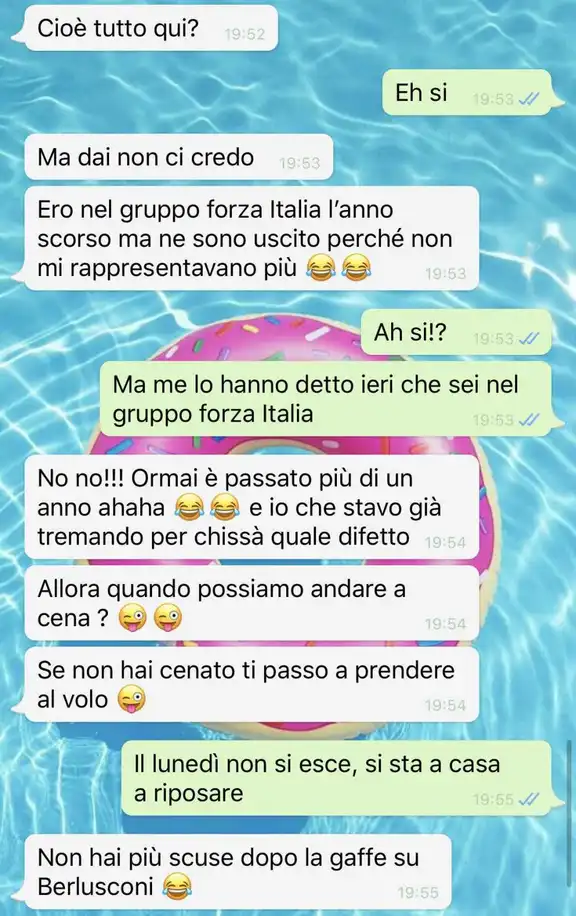 Ogni scusa é buona per dirti di no