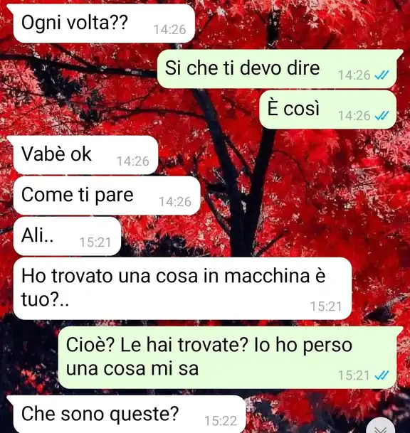 Le pasticche del tradimento