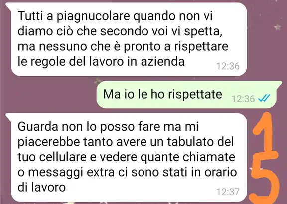 Il cellulare aziendale