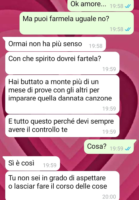La proposta di matrimonio di lei