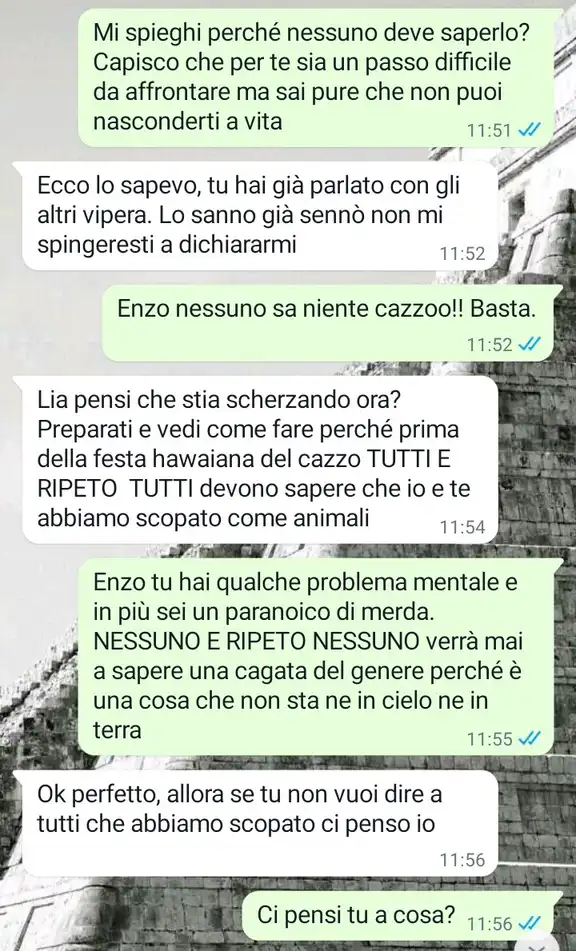 il costume sbagliato