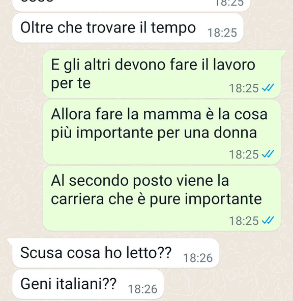 Essere madre è un dovere