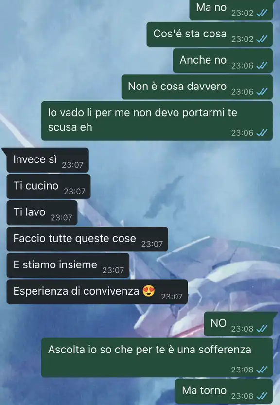 La partenza per L'Erasmus