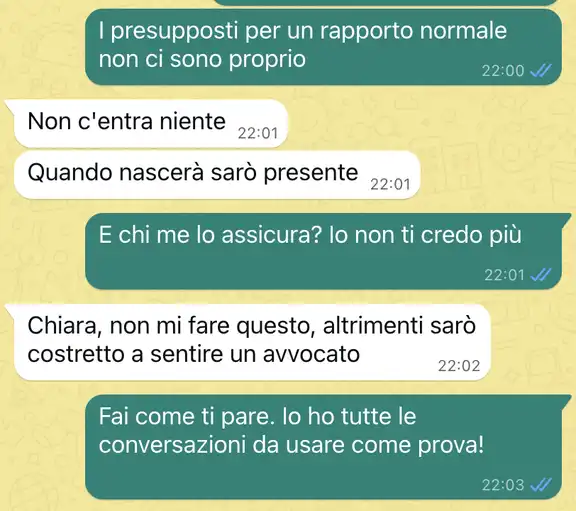 Un futuro padre assente