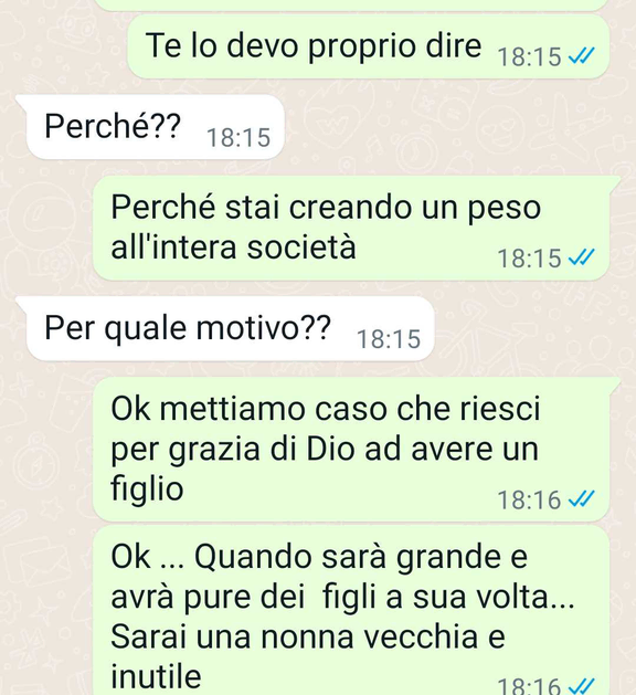 Essere madre è un dovere