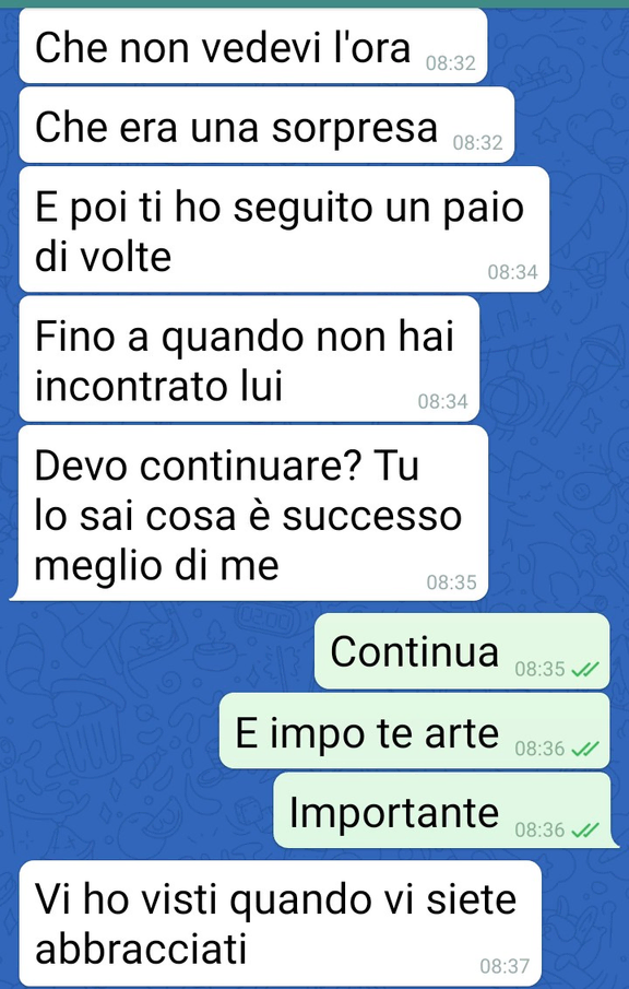 Il tradimento immaginario