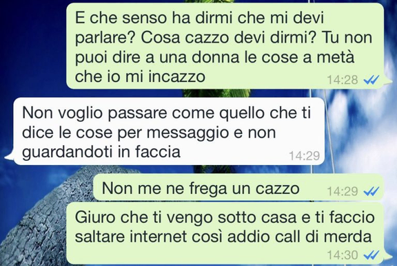 Forse non volevo prendere una pausa