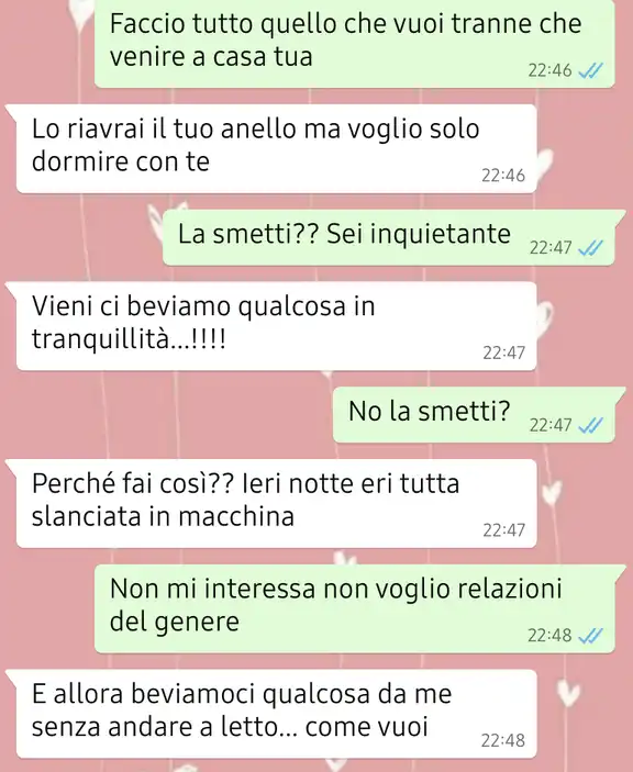 Il ricatto dell'anello