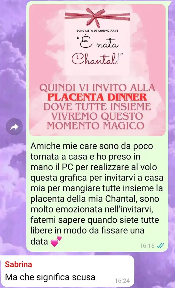Placenta Party