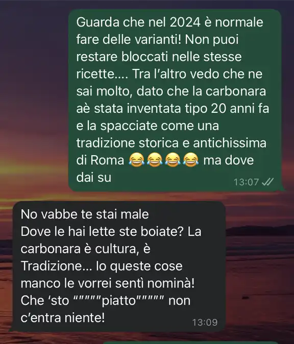 La carbonara vegana