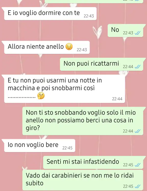 Il ricatto dell'anello