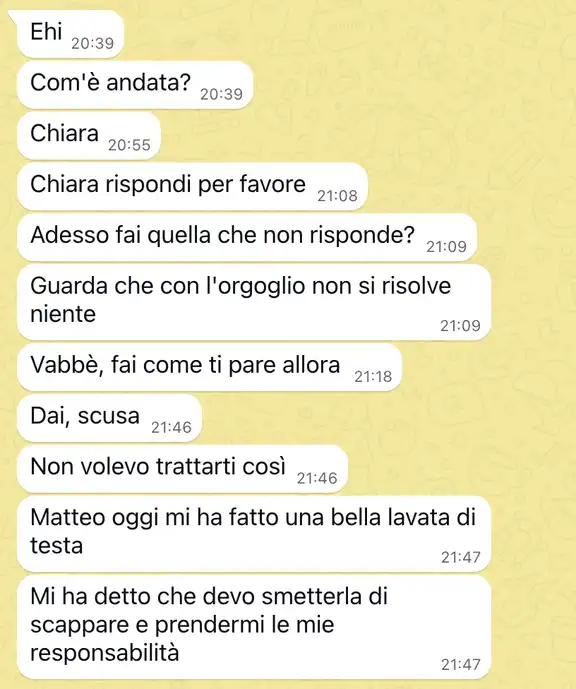 Un futuro padre assente