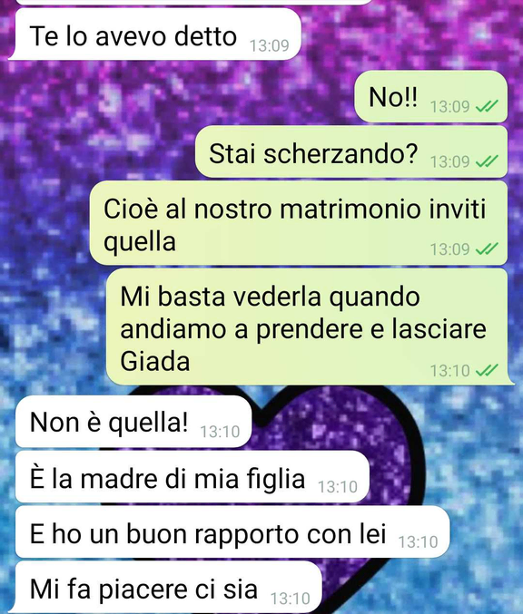La Ex al matrimonio