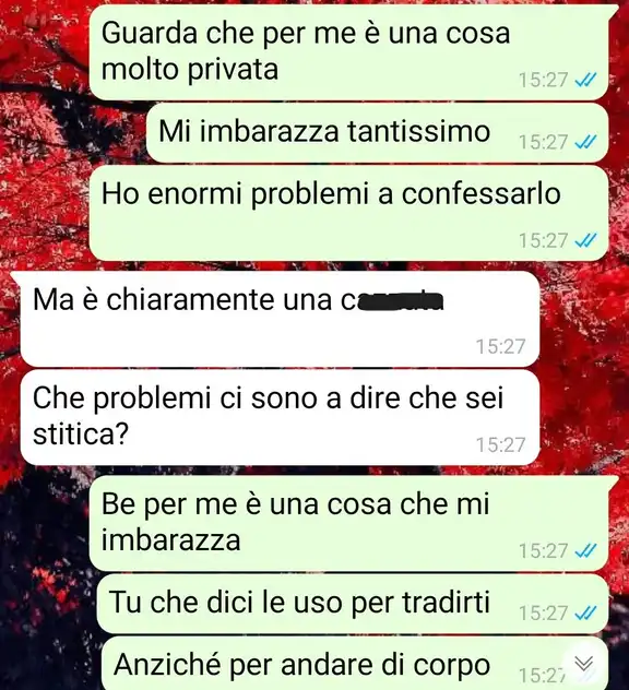 Le pasticche del tradimento