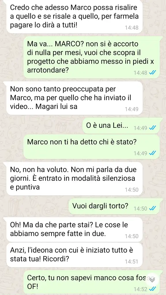 Il tradimento su only fans