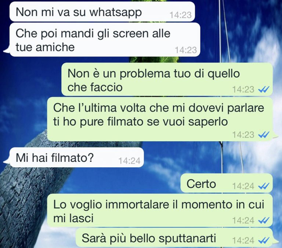 Forse non volevo prendere una pausa