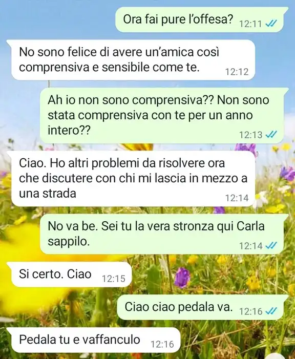 La bugia di Carla