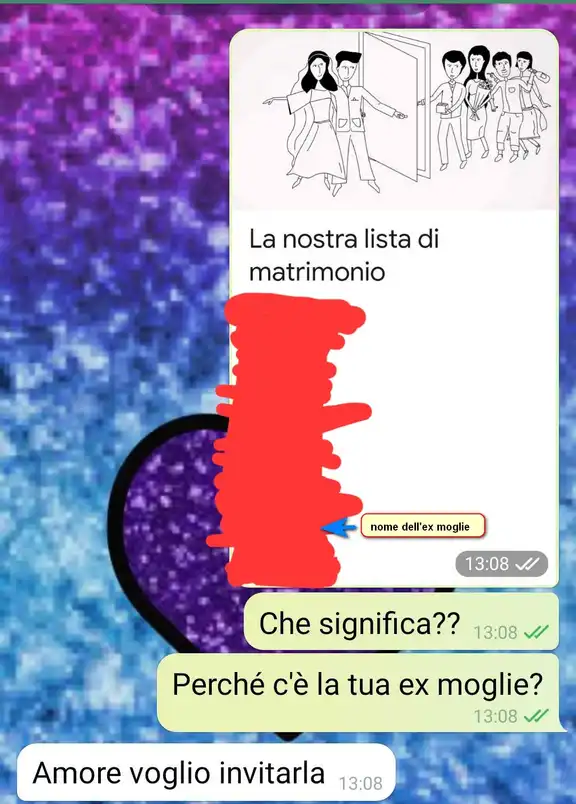 La Ex al matrimonio