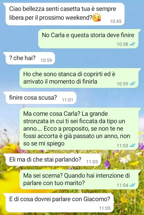 La bugia di Carla