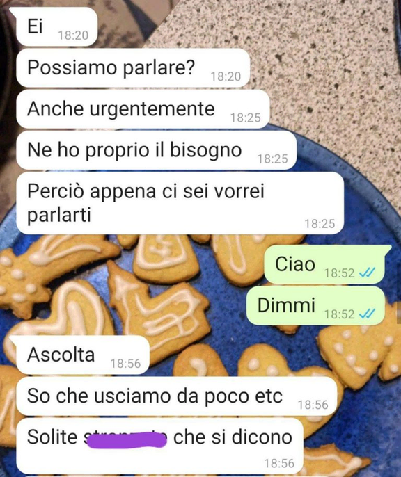 Una frequentazione soffocante