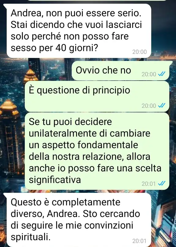 La rinuncia pasquale