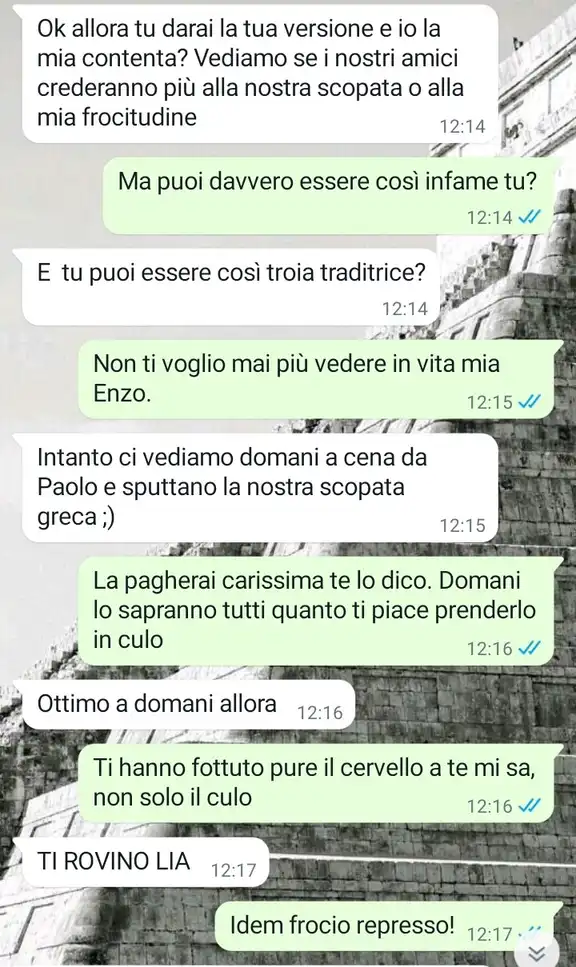 il costume sbagliato