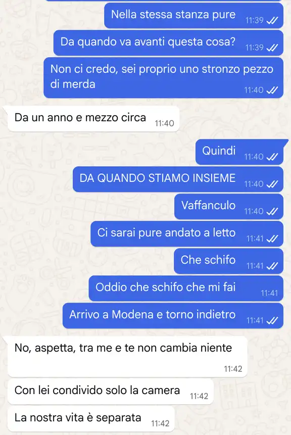 La 'ex' coinquilina