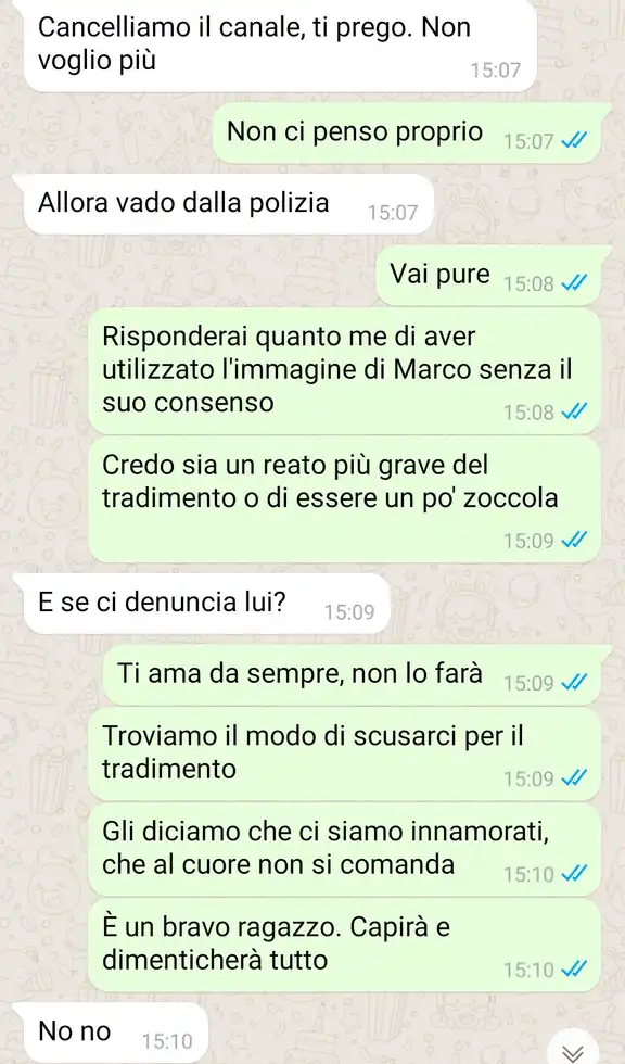 Il tradimento su only fans