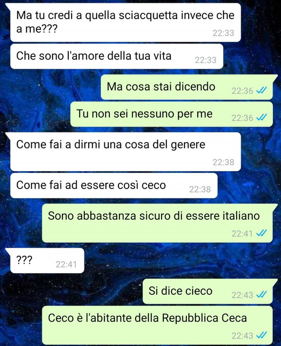 La frequentazione delirante