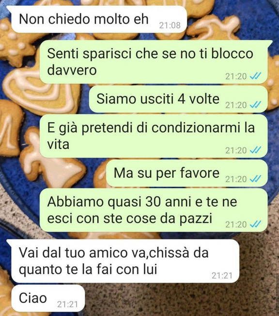 Una frequentazione soffocante