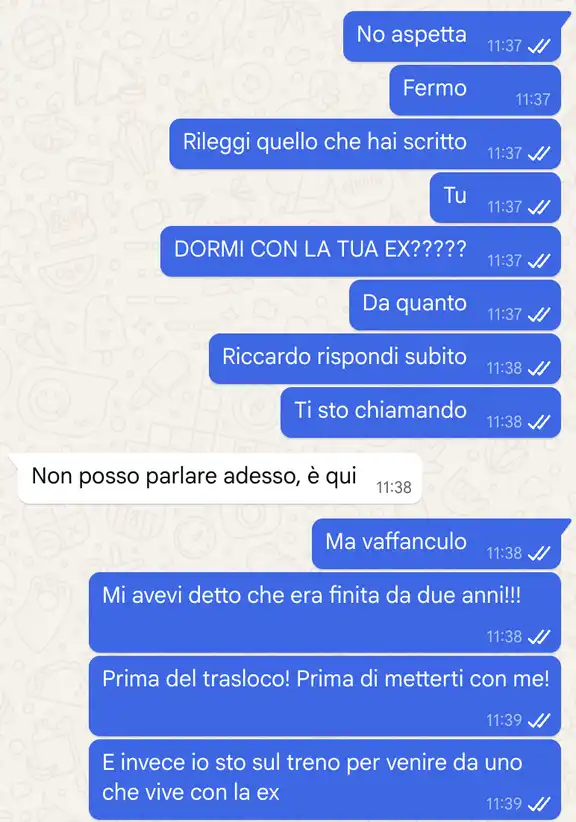 La 'ex' coinquilina