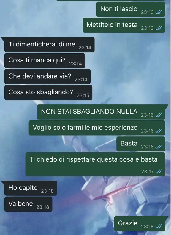 La partenza per L'Erasmus