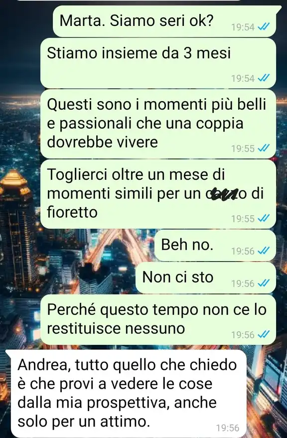 La rinuncia pasquale